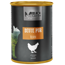 BLACK CANYON Cat "Beute Pur" Huhn 410 g