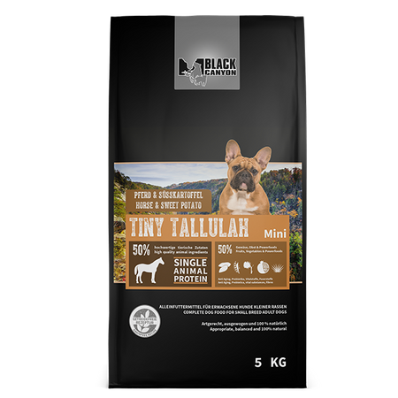 Tiny Tallulah Mini Trockenfutter Pferd & Süßkartoffel 1,5 kg