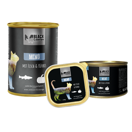 Menü with Fisch and Pumpkin 200 g