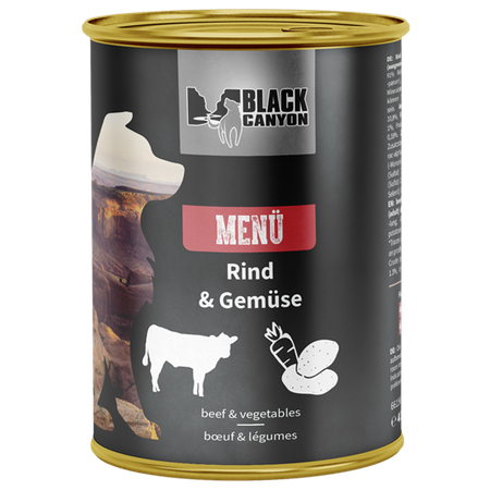 BLACK CANYON dog Menü Rind 410 g