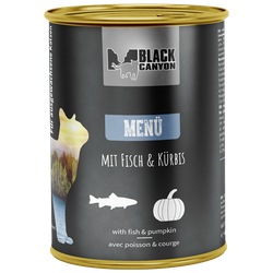 Menü mit Fisch & Kürbis 410 g