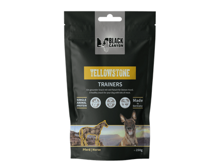 Smakołyki dla psa Black Canyon Yellowstone Koń 250 g