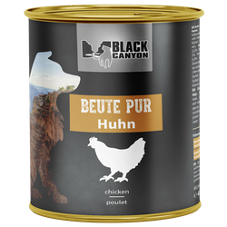Karma mokra dla psa Black Canyon Beute Pur Kurczak 820 g